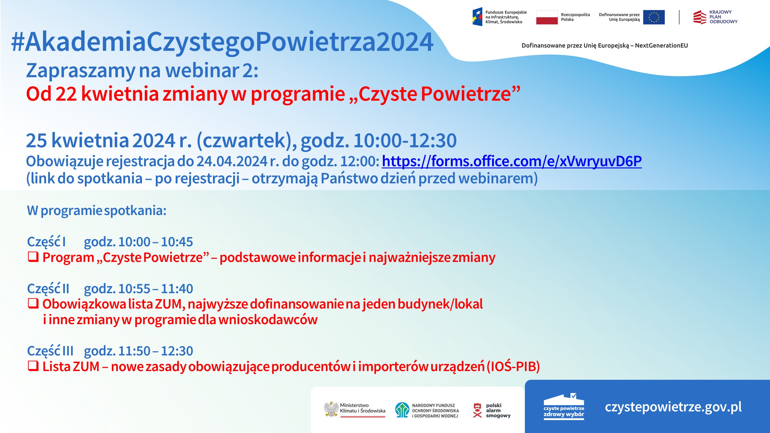 Zdjęcie Akademia Czystego Powietrza - zaproszenie - webinar 2 - 25 04 2024.jpg